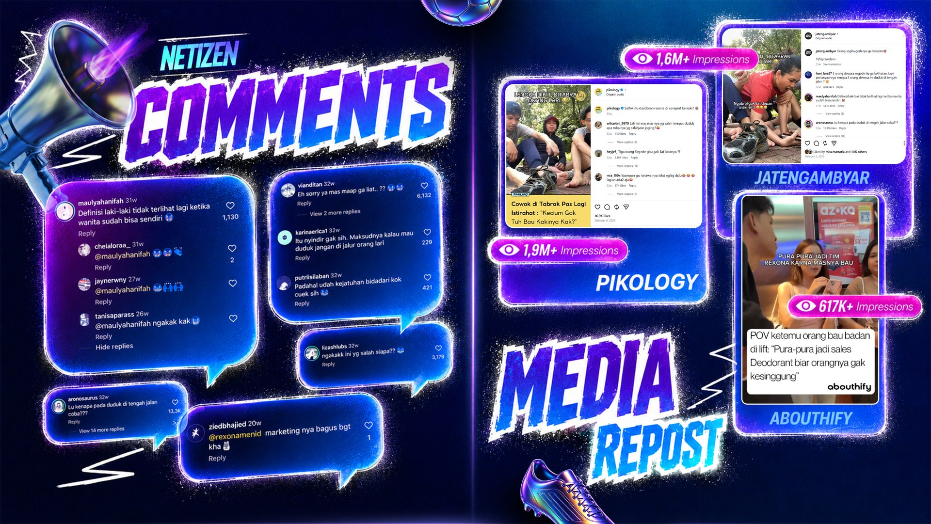 Rexona campaign report 2